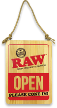 Load image into Gallery viewer, RAW Wooden Welcome Sign